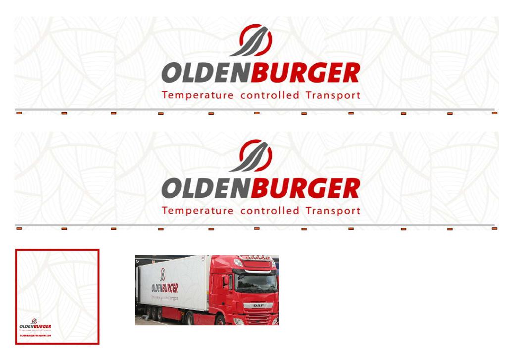 Vrachtauto decal 1:50 Oldenburger Peize ( trailer ) type 3, Verzenden, Nieuw, Bus of Vrachtwagen, Overige merken