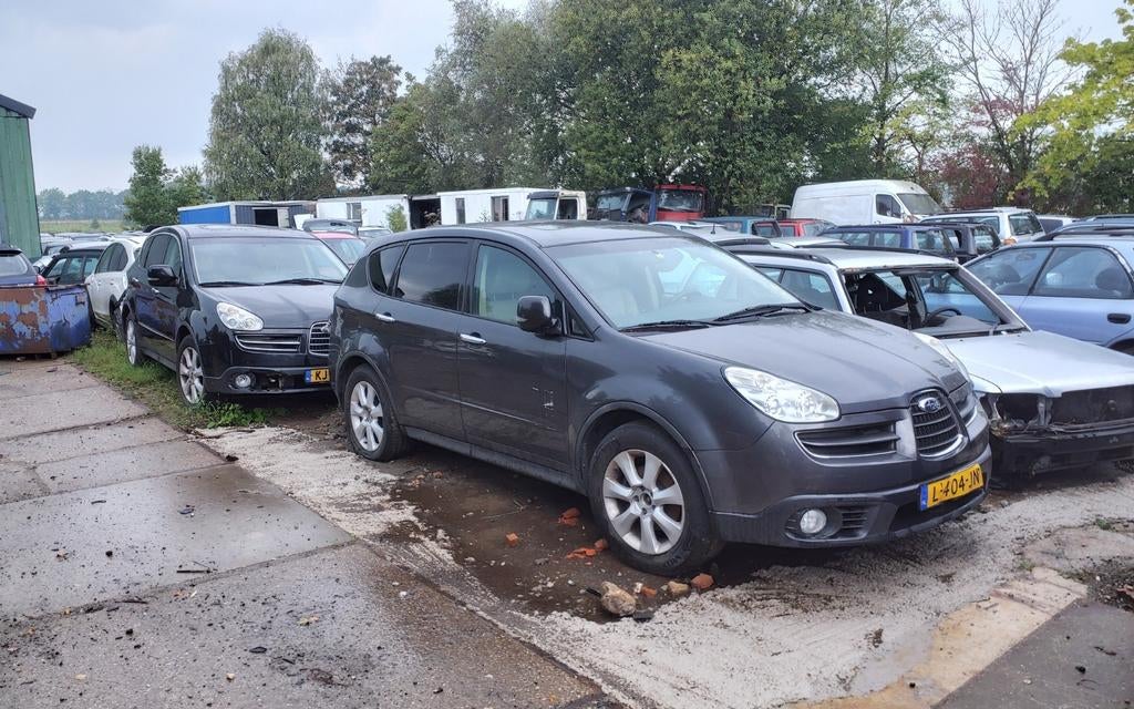subaru tribeca,  grijs , zwart, champagne alle plaatwerk, Auto-onderdelen, Subaru, Gebruikt, Achterklep, Voor