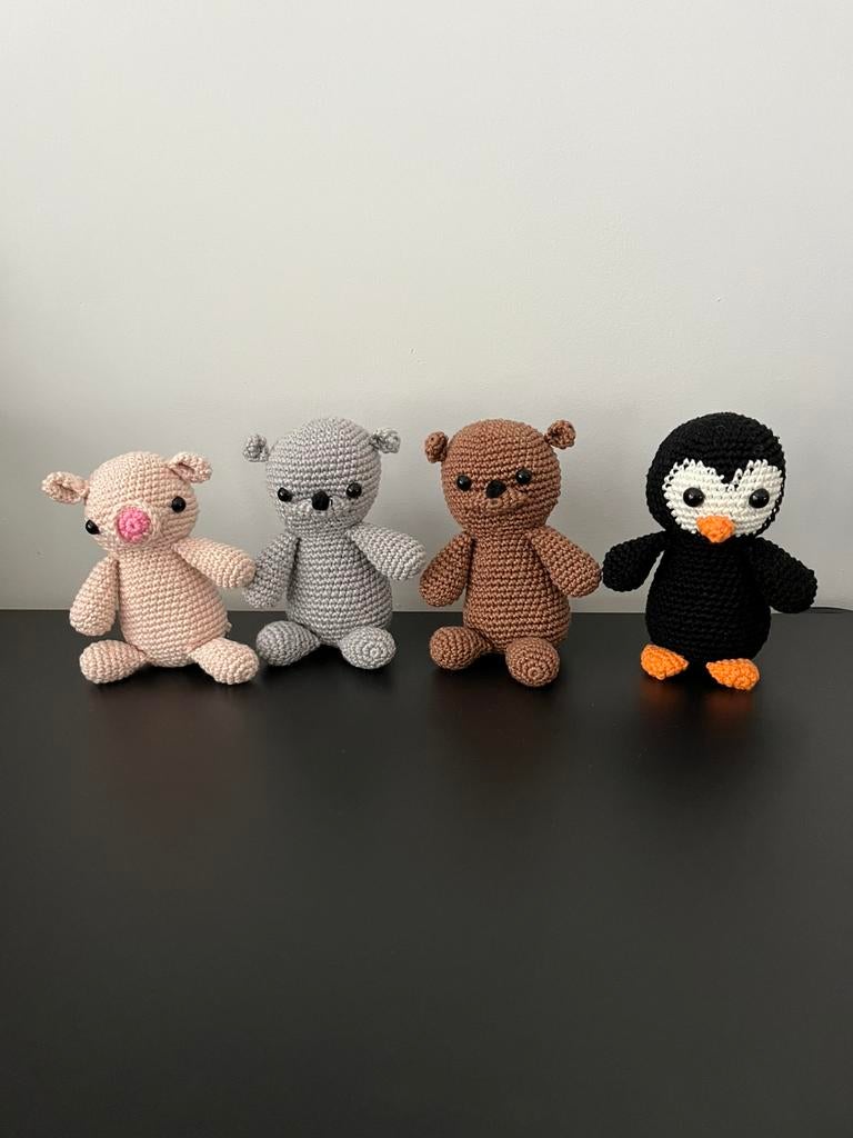 Gehaakte dieren., Ophalen of Verzenden, Nieuw, Beer
