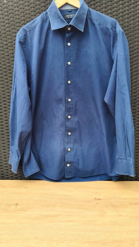 Overhemd maat XL van het merk John Cabot, Kleding | Heren, Overhemden, Ophalen of Verzenden, Zo goed als nieuw, Halswijdte 43/44 (XL)