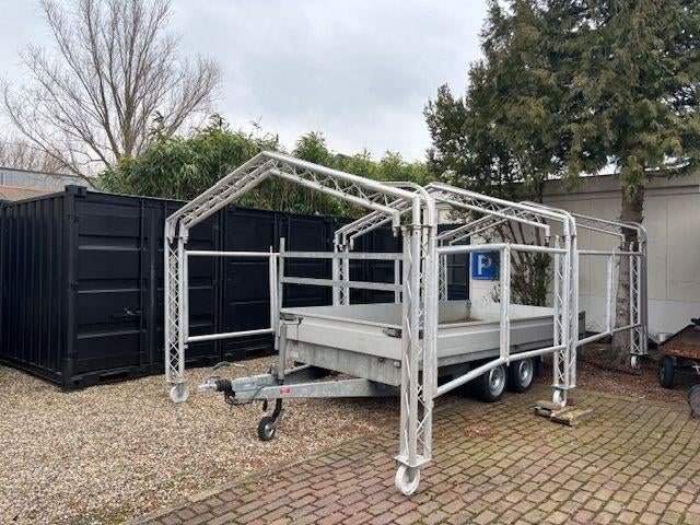 Aluminium tent verrijdbaar doorwerktent carport, Ophalen, Zo goed als nieuw, Carport