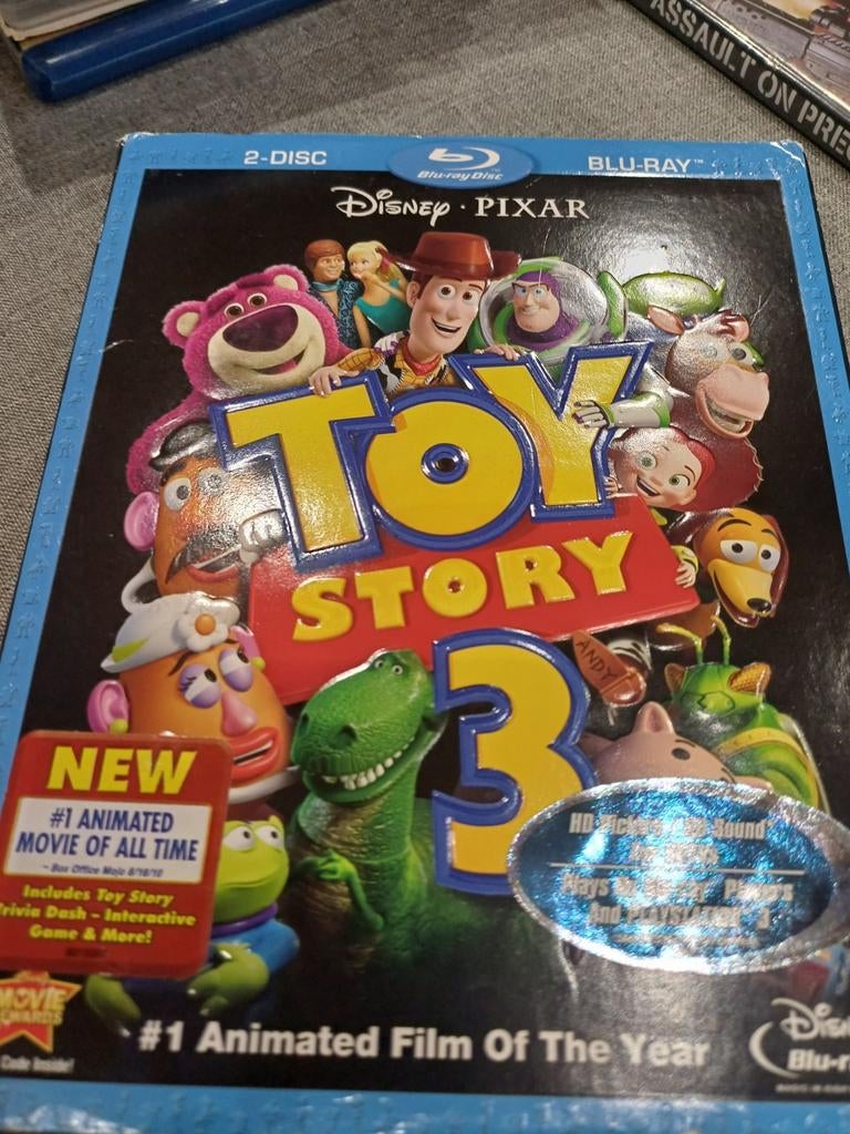 Toy story 3, Cd's en Dvd's, Blu-ray, Verzenden, Zo goed als nieuw, Tekenfilms en Animatie