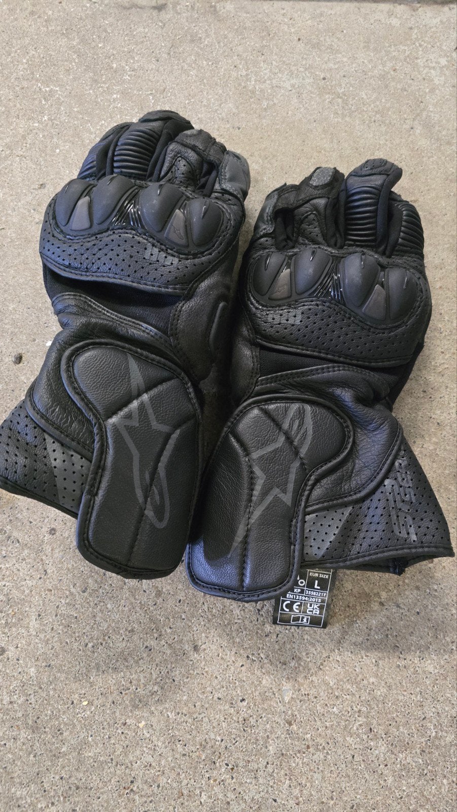 Alpinestars 2-delig motorpak met handschoen en laarzen, Ophalen of Verzenden, Alpinestars, Tweedehands, Heren