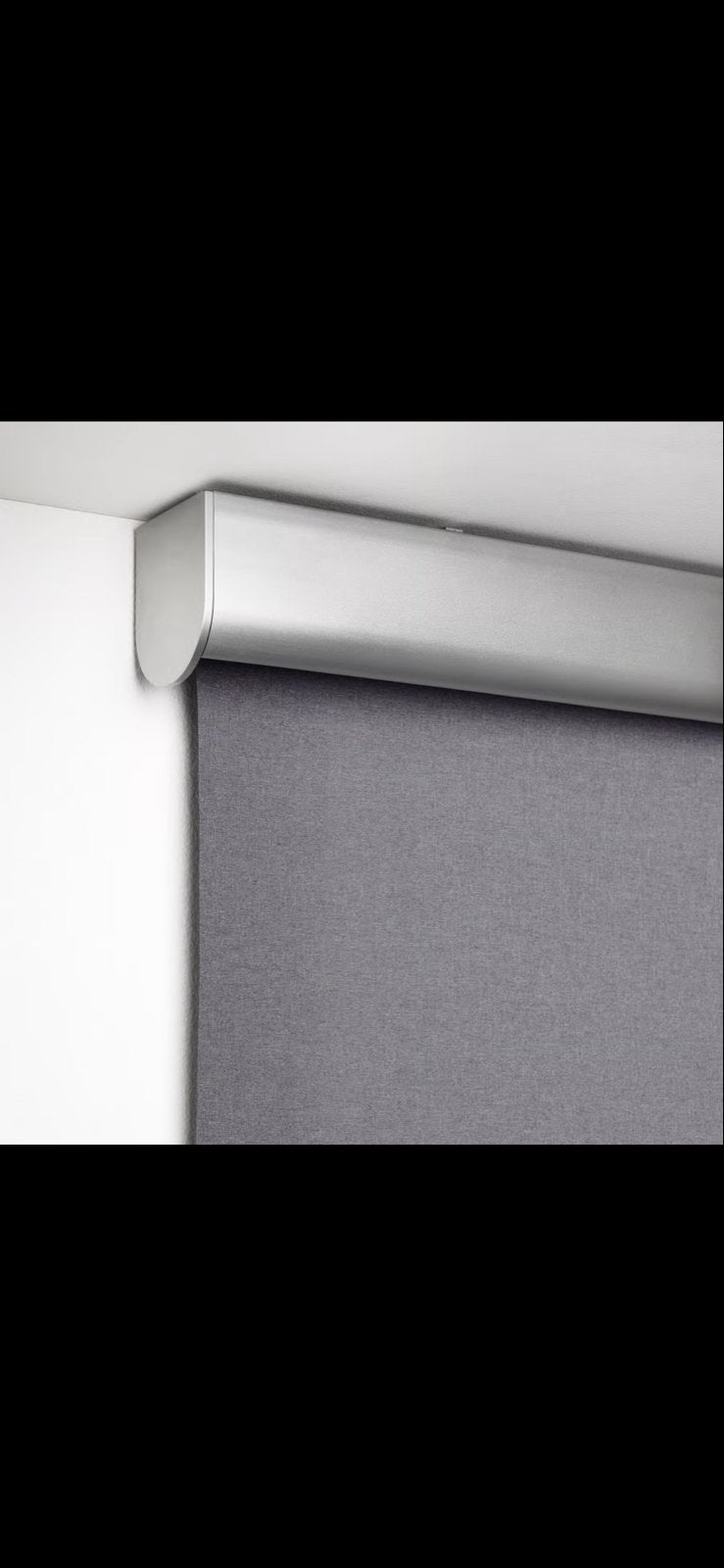 IKEA TRETUR rolgordijn, verduisterend, grijs, 80x195 cm, Nieuw, Grijs, 150 tot 200 cm, 50 tot 100 cm