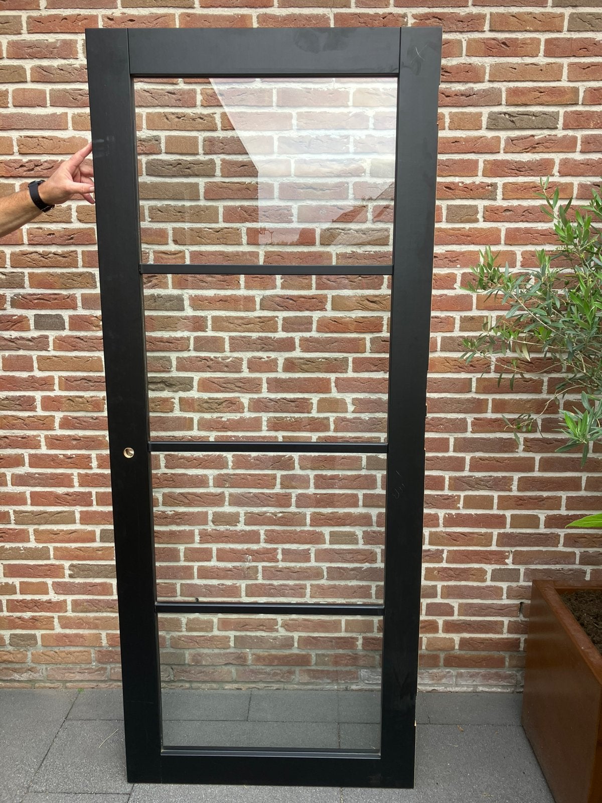 Staallock houten stompen binnen deur maat 82.5 x 2.01, Ophalen, Nieuw, Binnendeur, 200 tot 215 cm