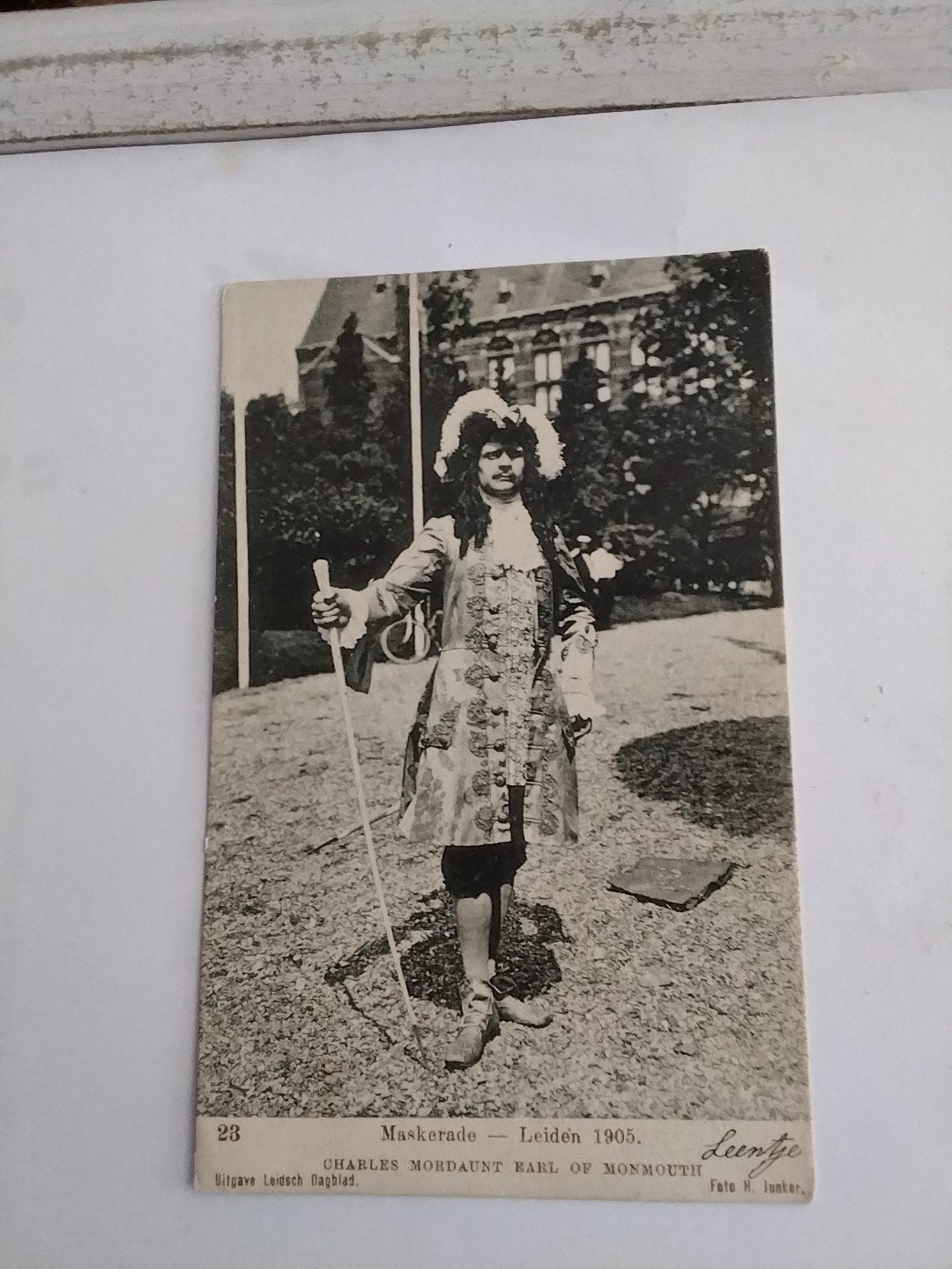 Oude Ansichtkaart Maskerade Leiden 1905 -, Ophalen of Verzenden, Voor 1920, Ongelopen, Zuid-Holland