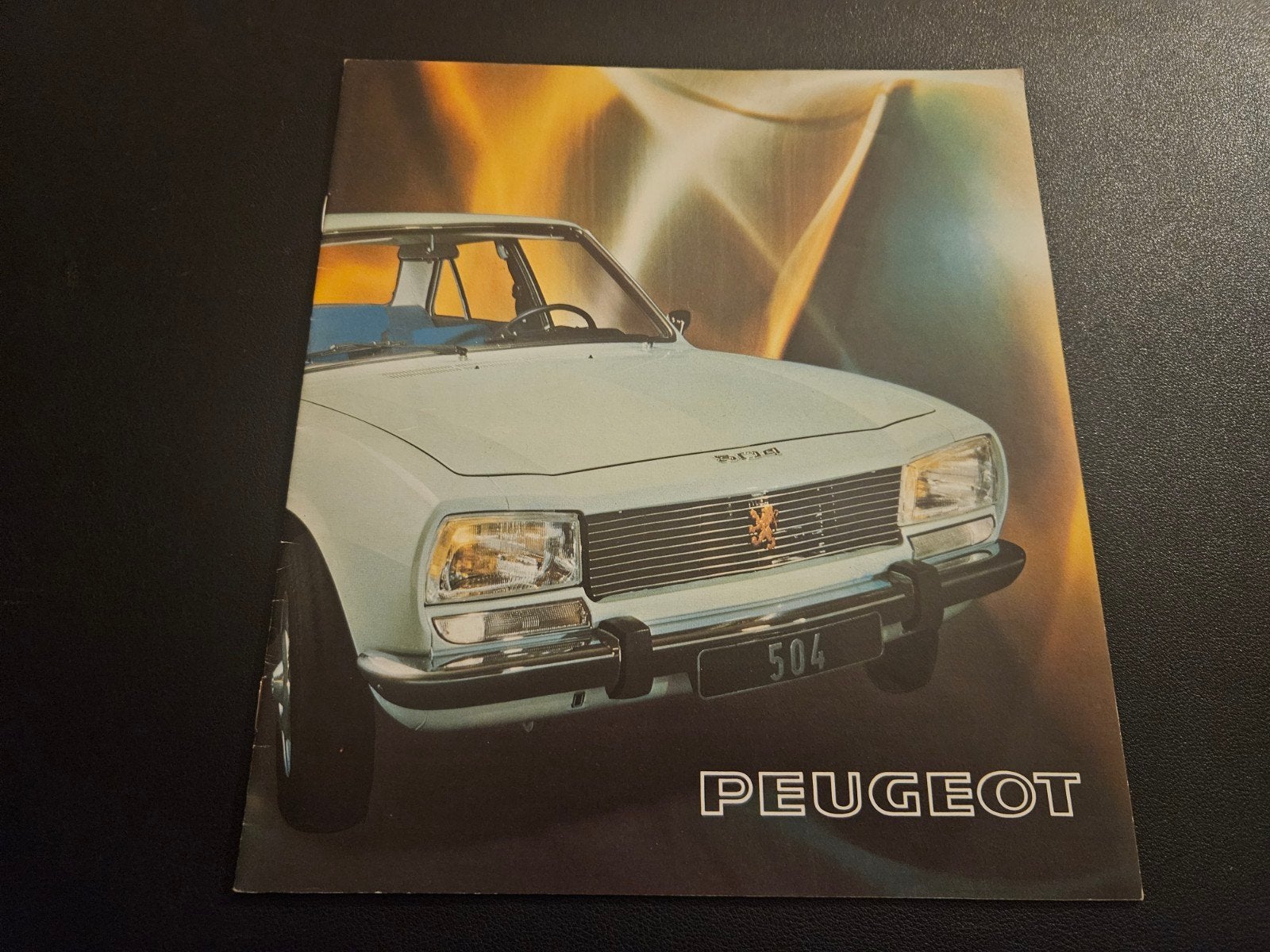 Brochure Peugeot 504 1975, Ophalen of Verzenden, Zo goed als nieuw, Peugeot
