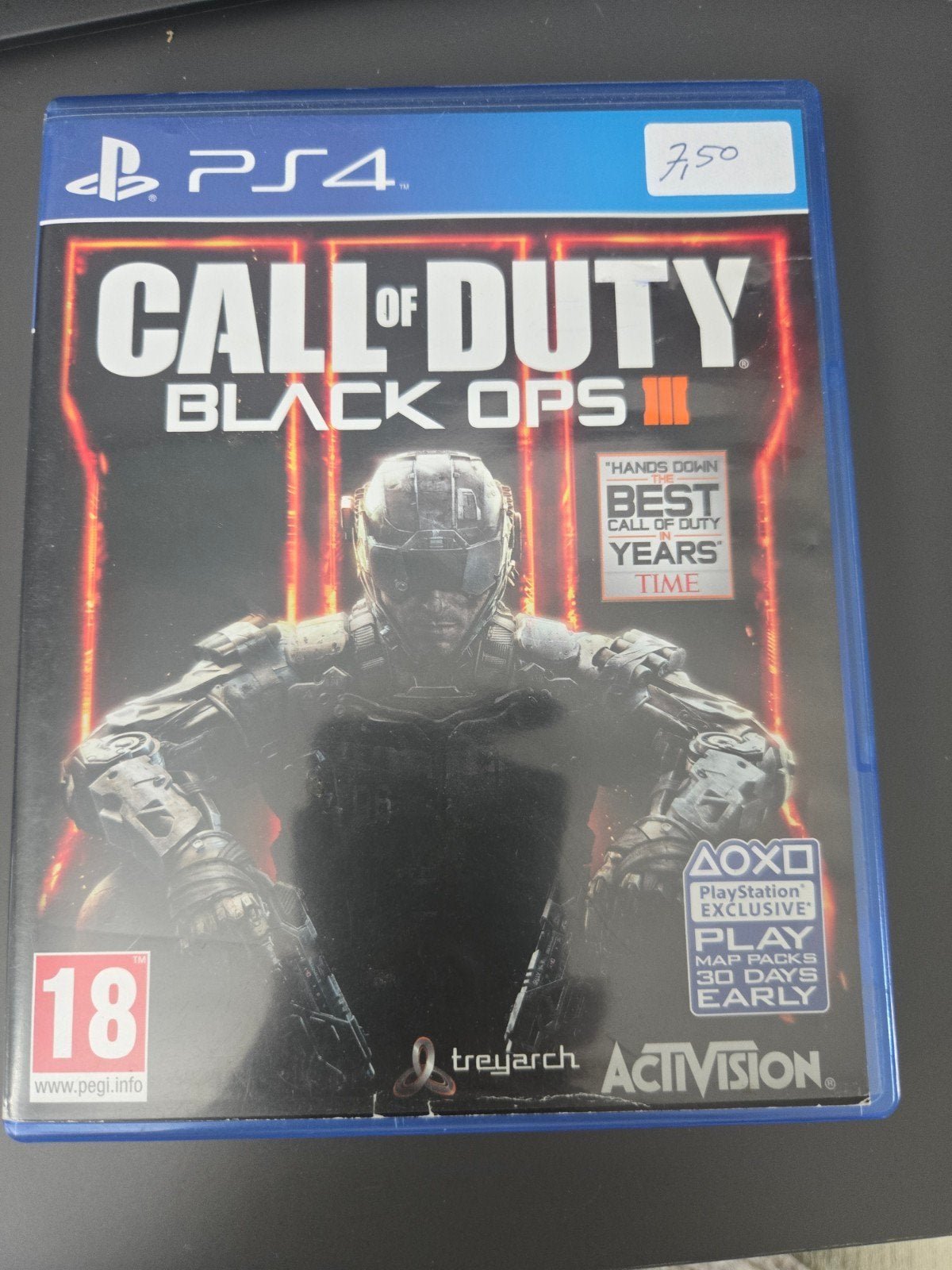 Call of duty Black ops 3, Vanaf 18 jaar, Shooter, Ophalen of Verzenden, Zo goed als nieuw