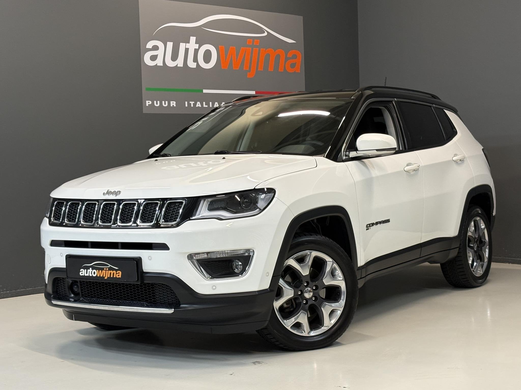 Jeep Compass 1.4 MultiAir 170pk Limited 4x4 Automaat Afn.tre, Automaat, Dealer onderhouden, 450 kg, Gebruikt