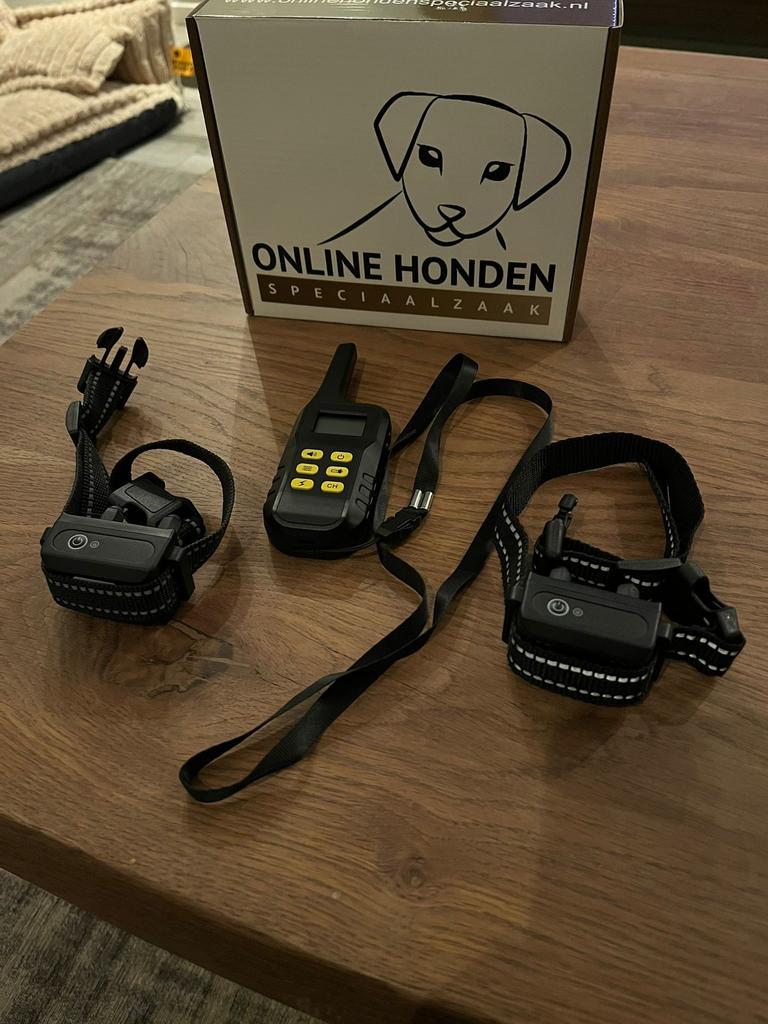 Honden trainingsband (2-stuks), Dieren en Toebehoren, Ophalen of Verzenden, Zo goed als nieuw
