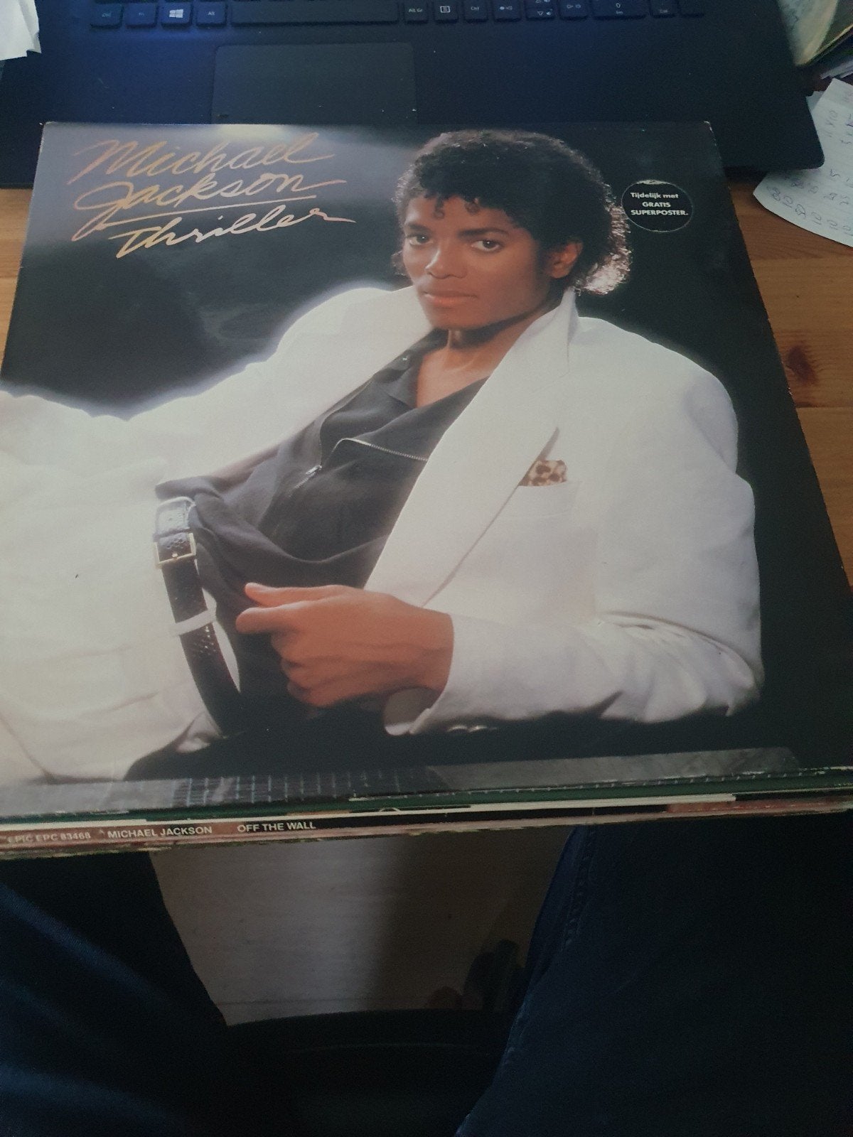 Michael Jackson / Jackson 5 albums, Cd's en Dvd's, Vinyl | Pop, Ophalen of Verzenden, 1980 - 1989, Gebruikt, 12 inch