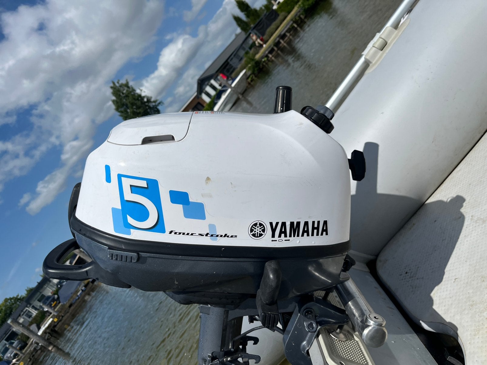Foto 6 van Prachtige rubberboot 280 met een Yamaha 5 4 takt compleet