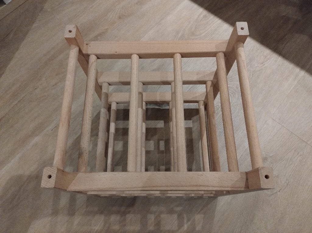 Wijnrek IKEA, Huis en Inrichting, Woonaccessoires | Wijnrekken, Ophalen, Gebruikt, 5 tot 15 flessen, Minder dan 50 cm
