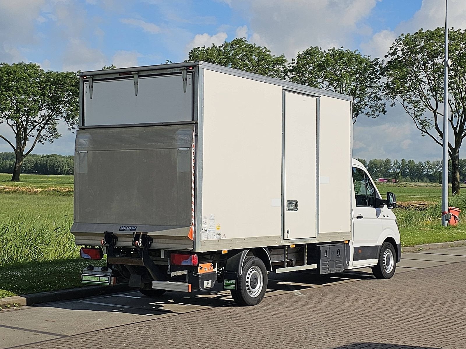 M.A.N. TGE 3.180 bakwagen laadklep!, Gebruikt, MAN, Wit, Bedrijf