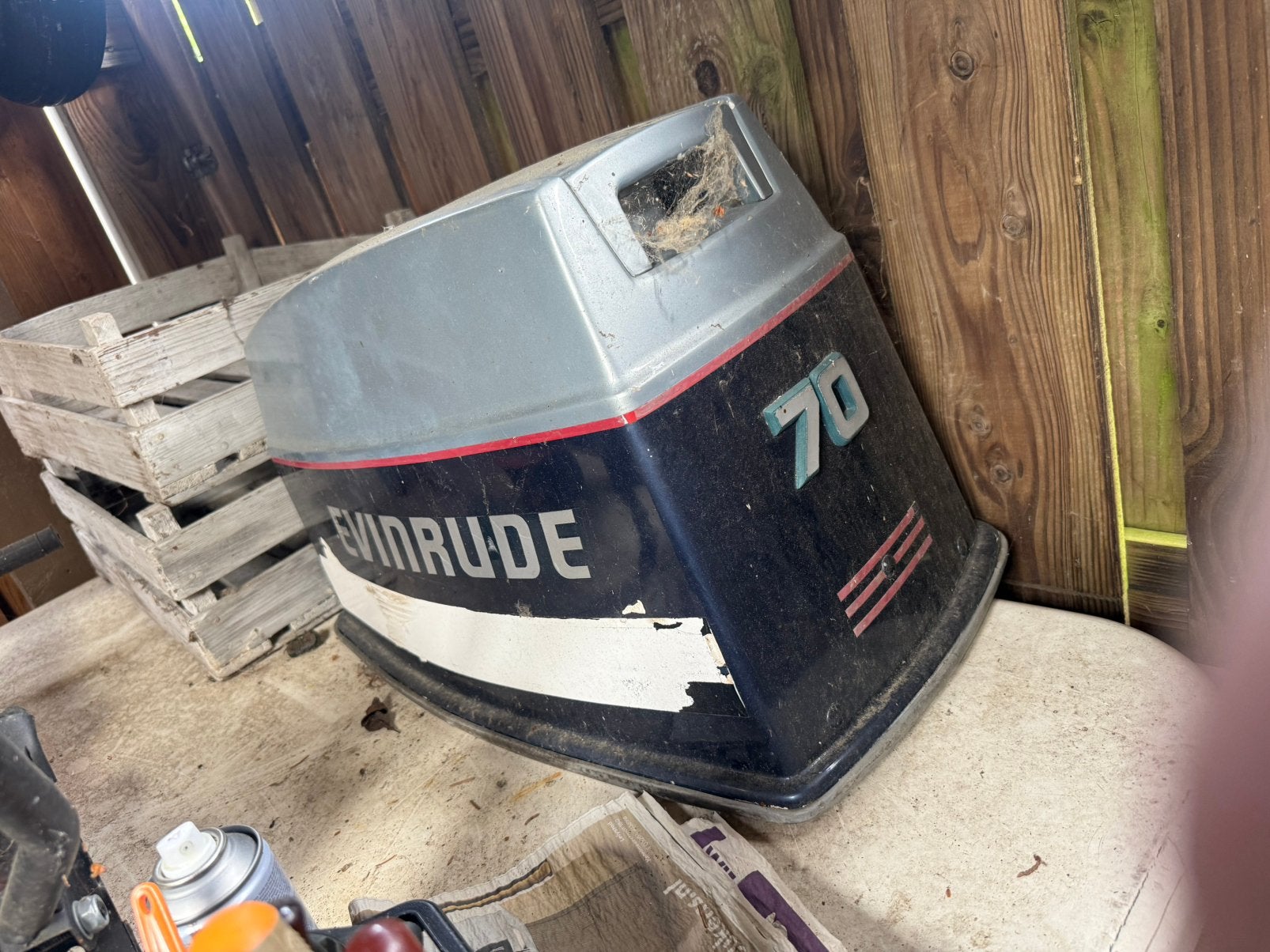 Buitenboordmotor onderdelen, Ophalen of Verzenden, Gebruikt, Motor en Techniek, Zeilboot of Motorboot