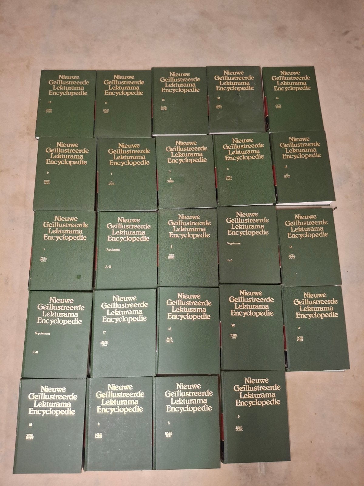 Nieuwe Geïllustreerde Lekturama Encyclopedie  Serie, Boeken, Ophalen of Verzenden, Gelezen, Algemeen, Complete serie