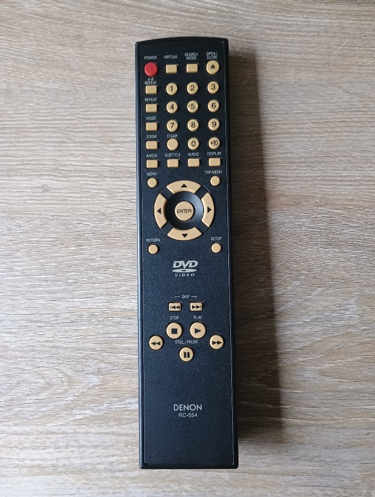 Denon rc-554 afstandsbediening origineel rc554, Ophalen of Verzenden, Gebruikt, Origineel, Dvd