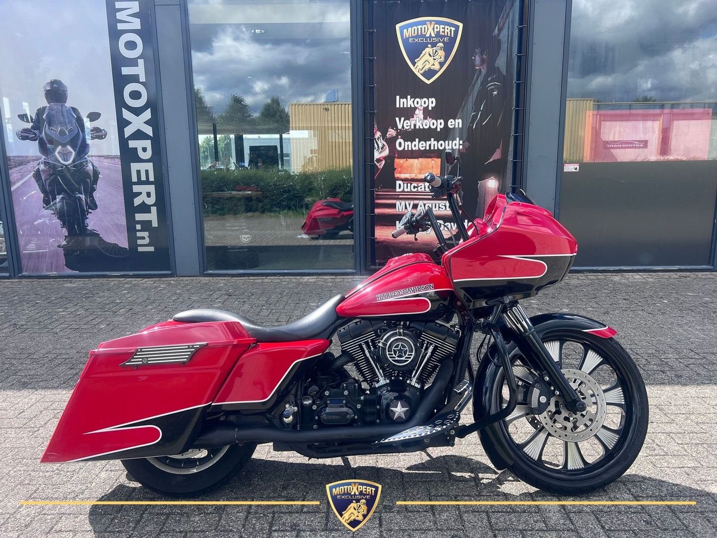 HARLEY-DAVIDSON FLTR ROAD GLIDE STAGE 4 (bj 2008) BAGGER 23, 2 cilinders, HARLEY-DAVIDSON, Motorrijbewijs A, Bedrijf