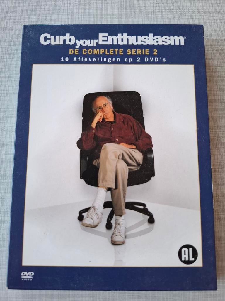 Curb Your Enthusiasm - De complete serie 2 DVD, Cd's en Dvd's, Dvd's | Tv en Series, Alle leeftijden, Ophalen of Verzenden, Zo goed als nieuw
