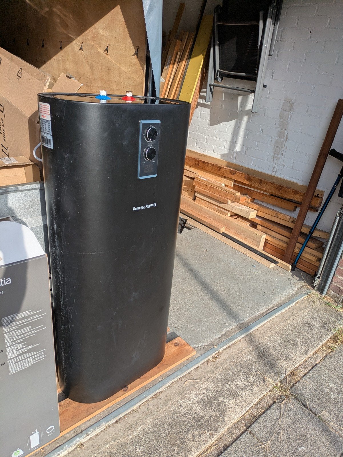 Boiler 100 liter mechanische aansturing energielabel B, Doe-het-zelf en Verbouw, Geisers en Boilers, Ophalen, Gebruikt, 100 liter of meer