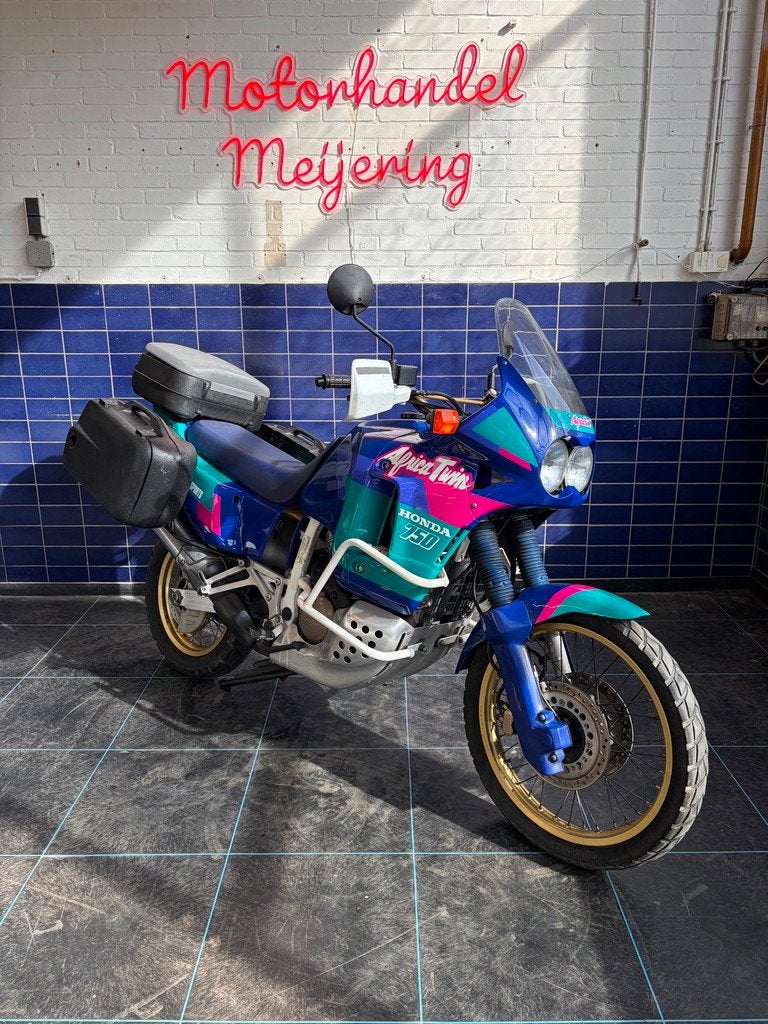 Honda All-Road XRV 750 Africa Twin RD04 *Super staat!, Motoren, Motoren | Honda, Handvatverwarming, Bedrijf, Overig