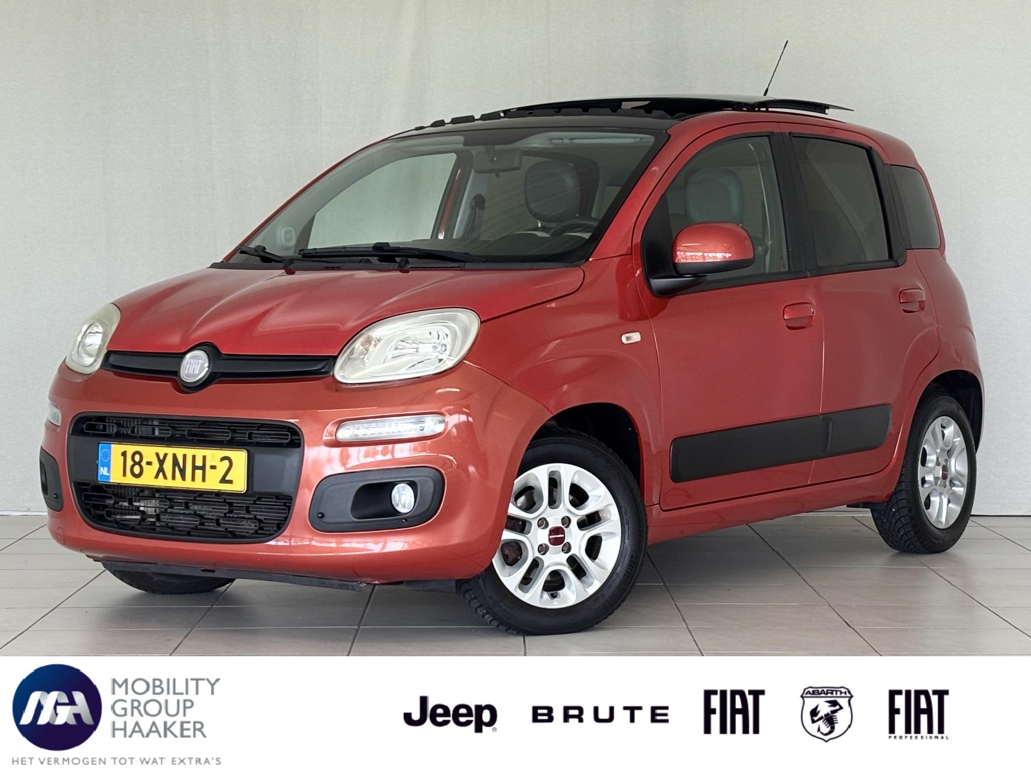 Fiat Panda 0.9 TwinAir Lounge | Panoramadak | Airco | Sensor, Auto's, Euro 5, Panda, Origineel Nederlands, Onderhoudsboekje