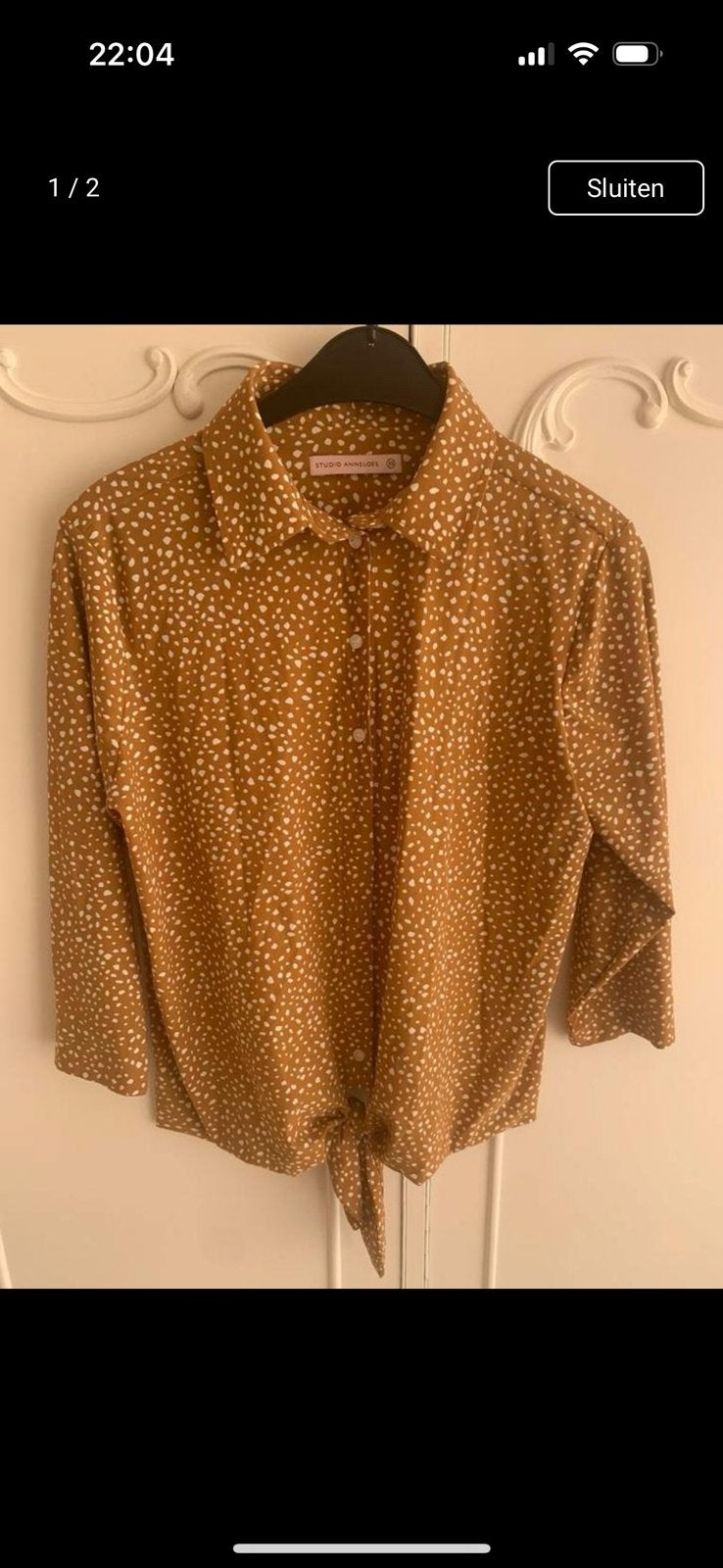 Nieuw travel blouse Studio Anneloes maat XS, Ophalen of Verzenden, Nieuw, Maat 34 (XS) of kleiner, Overige kleuren