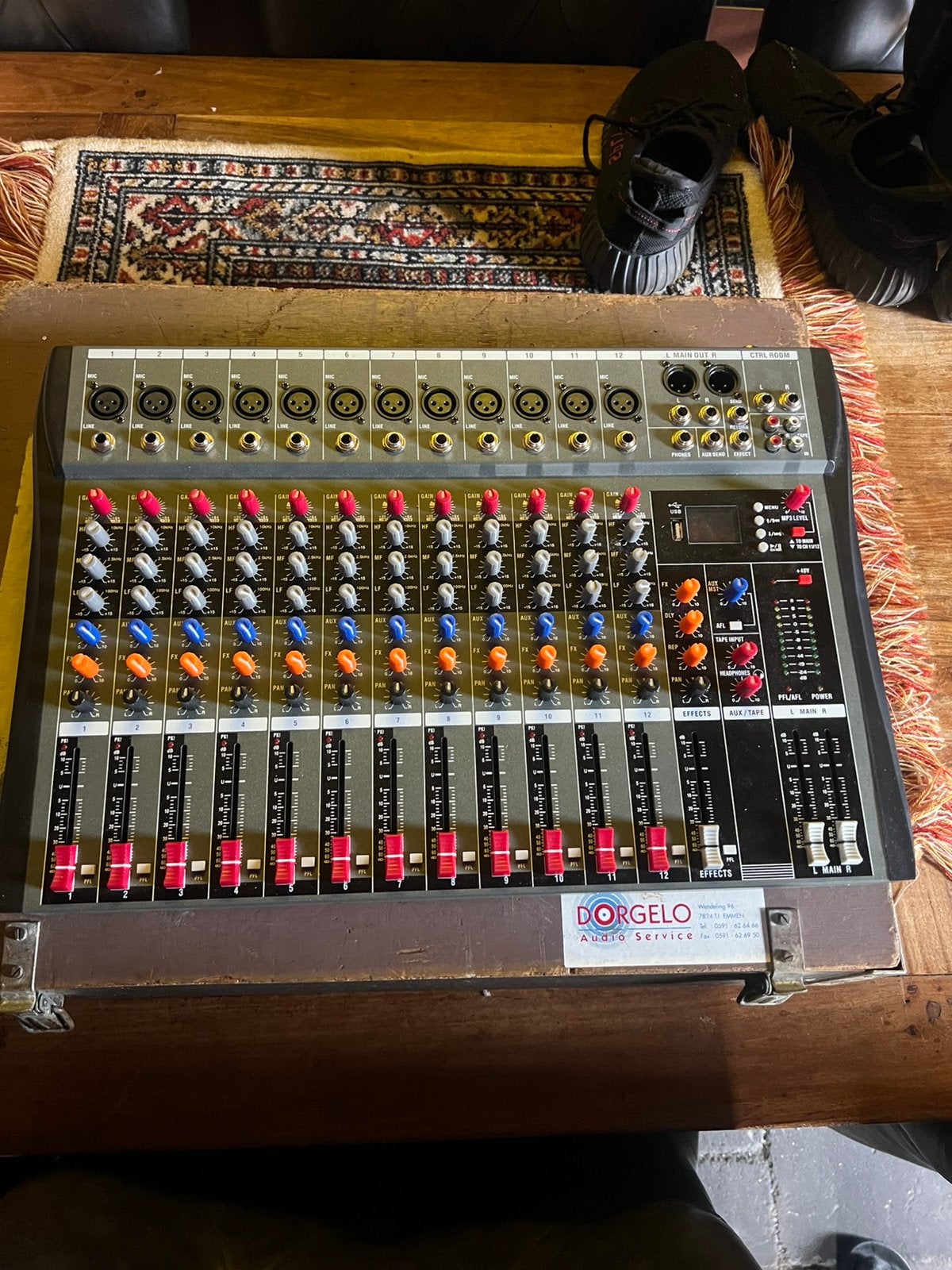 Mengpaneel nieuw, Muziek en Instrumenten, Ophalen, Zo goed als nieuw