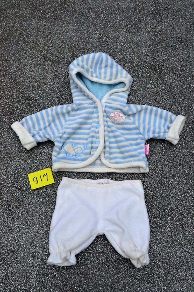 Mooi Zapf baby born kleding setje  NR 917, Ophalen of Verzenden, Zo goed als nieuw, Babypop