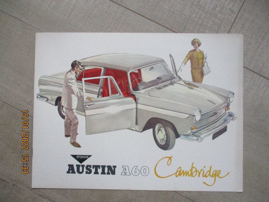 Austin A60 - A60 Countryman - A60 Diesel folders -- SALE !!, Ophalen of Verzenden, Zo goed als nieuw, Overige merken