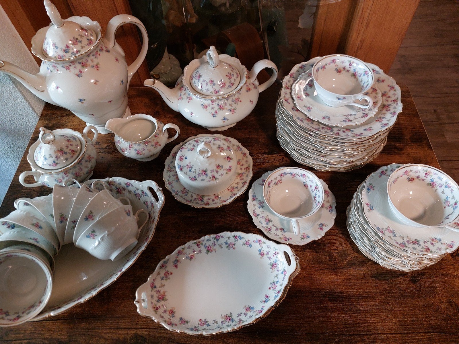 Bavaria 12-delig koffieservies - Maria-Hoop, Antiek en Kunst, Antiek | Servies compleet, Ophalen of Verzenden