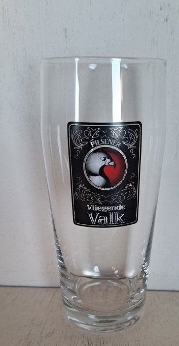 Vliegende Valk Bierglas Fluitje, Ophalen of Verzenden, Zo goed als nieuw, Glas of Glazen, Overige merken