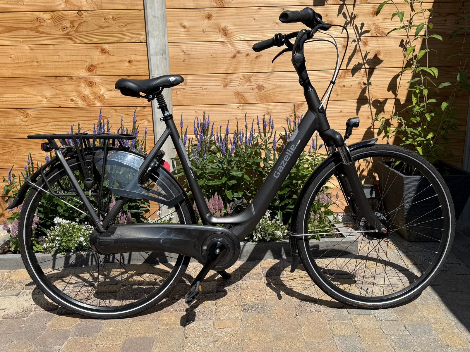 Gazelle Orange C7 plus eclipse mat zwart 57 inch nieuwstaat!, Fietsen en Brommers, Fietsen | Dames | Damesfietsen, 56 cm of meer