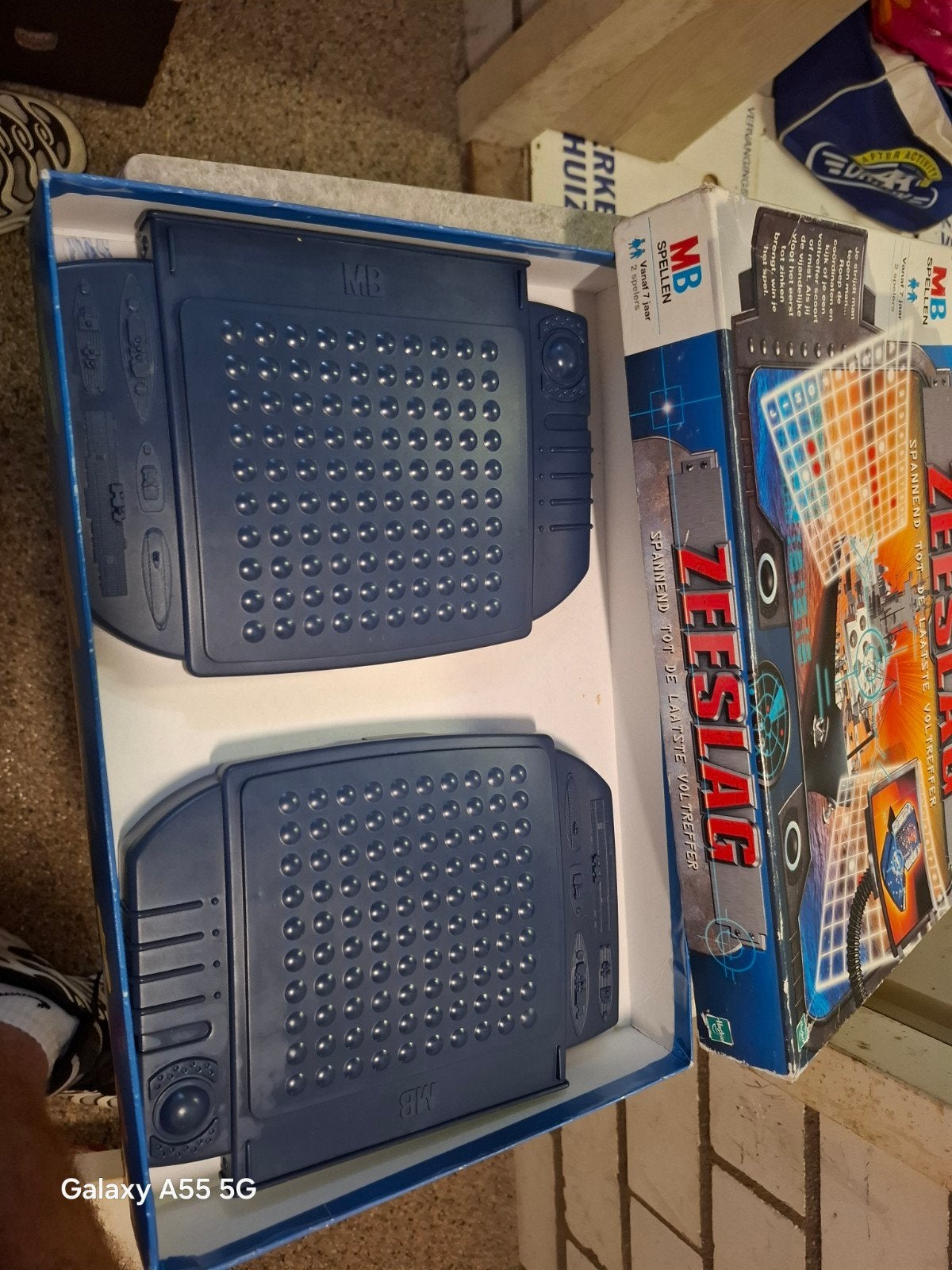 Zeeslag bordspel van MB Spellen, Hobby en Vrije tijd, Gezelschapsspellen | Bordspellen, Ophalen of Verzenden, Mb, Nvt, Nvt
