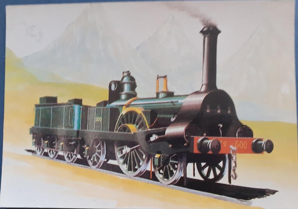 Ansichtkaart Treinen, Ophalen of Verzenden, 1960 tot 1980, Gelopen, Voertuig