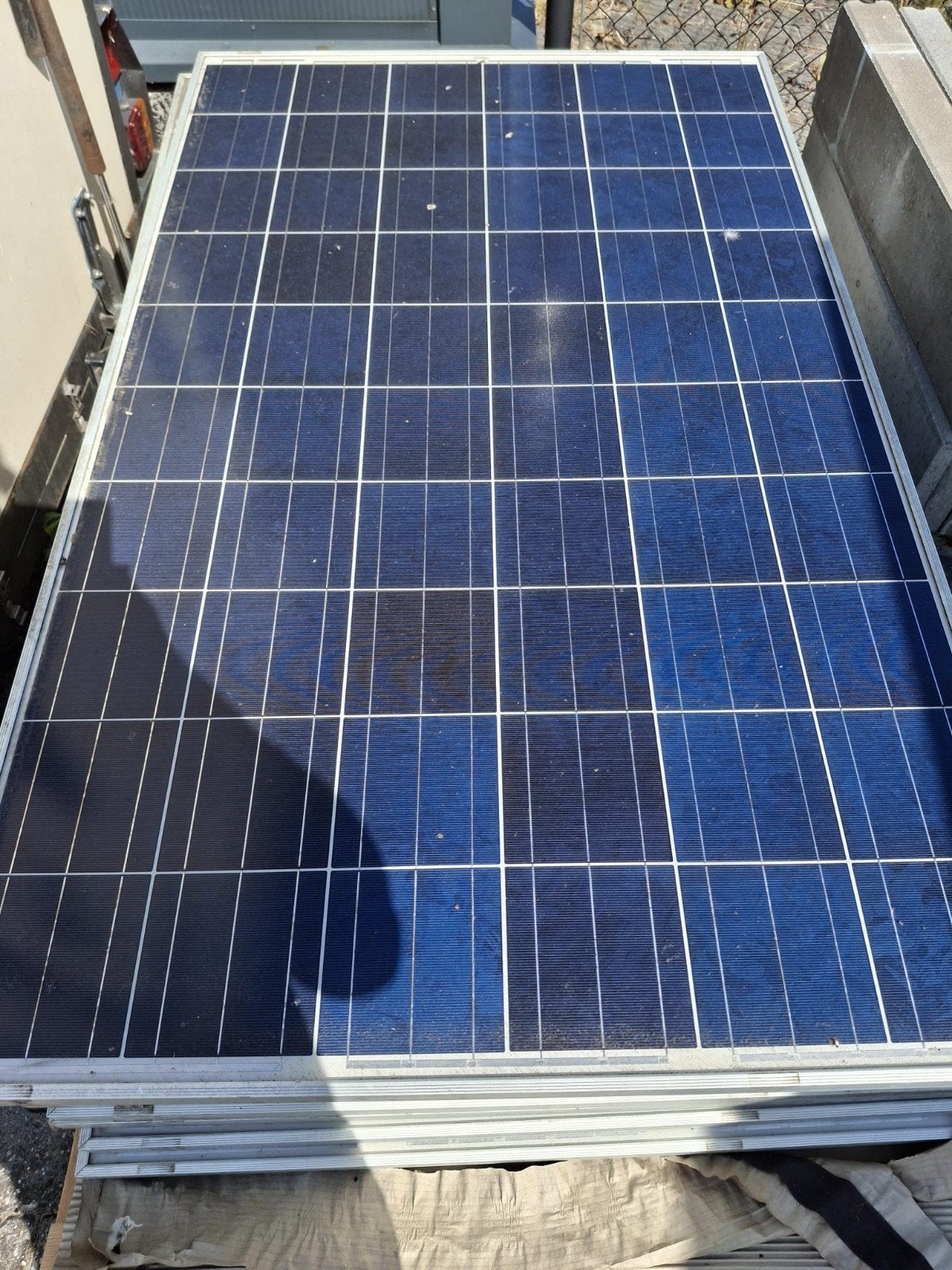 Zonnepanelen:8x  Yingli 240Wp en 3x Talesun 270Wp, Ophalen, Gebruikt, Paneel, 200 wattpiek of meer