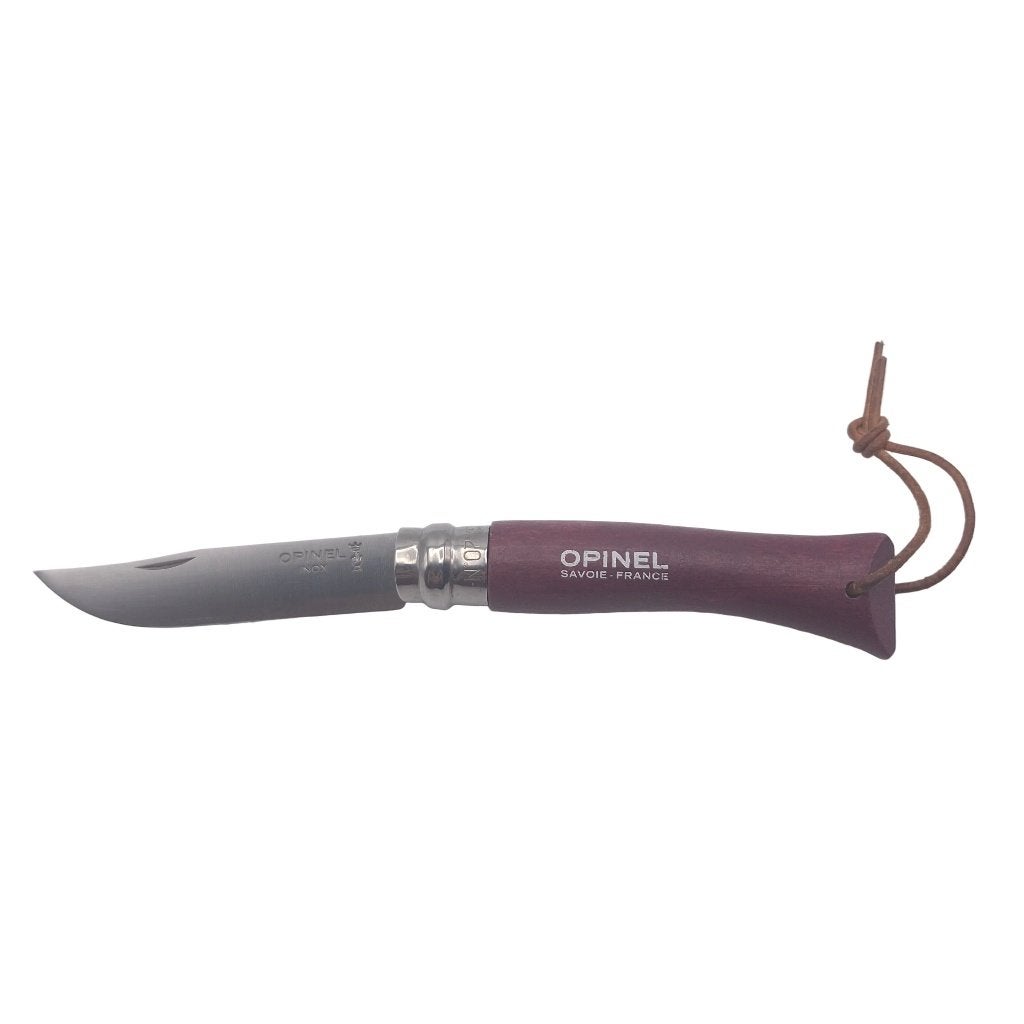 Opinel No. 07 Trekking Paars – Grade B, Ophalen of Verzenden, Zo goed als nieuw