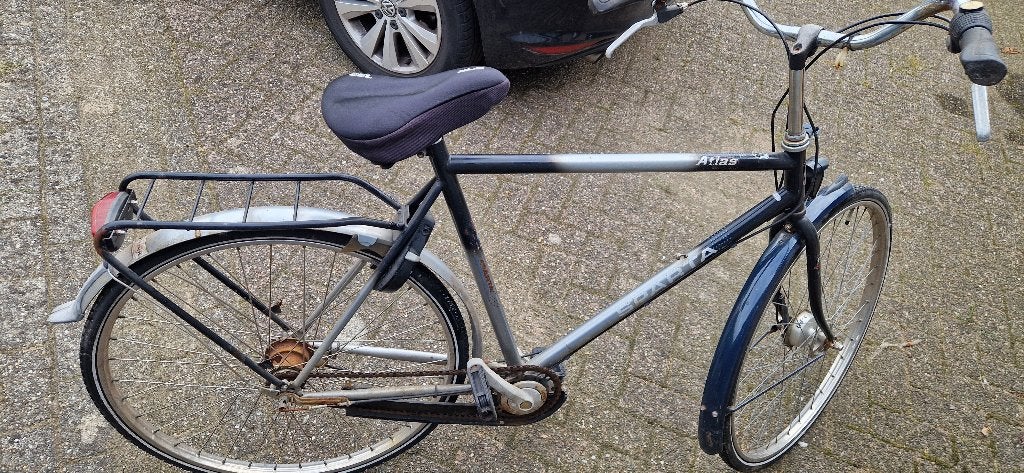 3 fietsen, Fietsen en Brommers, Ophalen, Velgrem, Gazelle, Jaren '60 of nieuwer