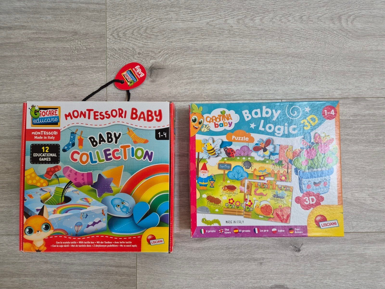 Baby Logic 3D & Montessori Baby Collection, Ophalen, Zo goed als nieuw, Overige typen