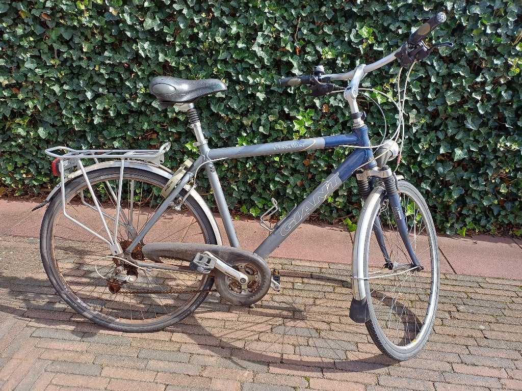 Giant herenfiets, Ophalen, Gebruikt, Velgrem, Versnellingen