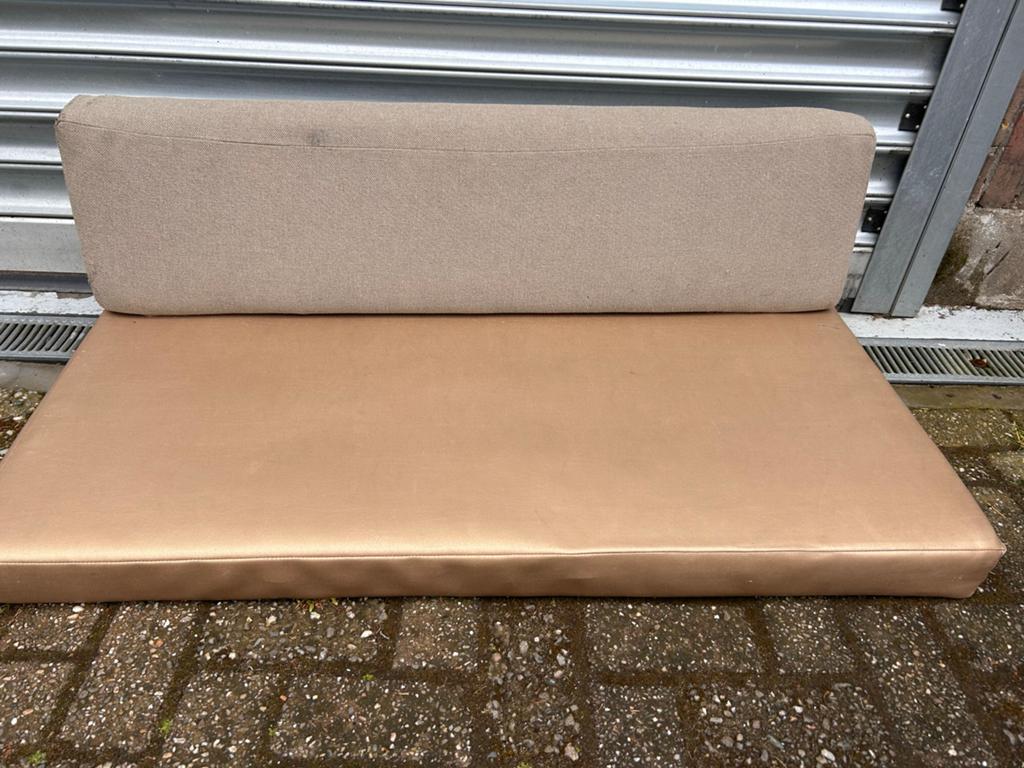 buitenkussens voor tuinmeubelen goud beige bruin, Huis en Inrichting, Woonaccessoires | Kussens, Gebruikt, Bruin, Rechthoekig