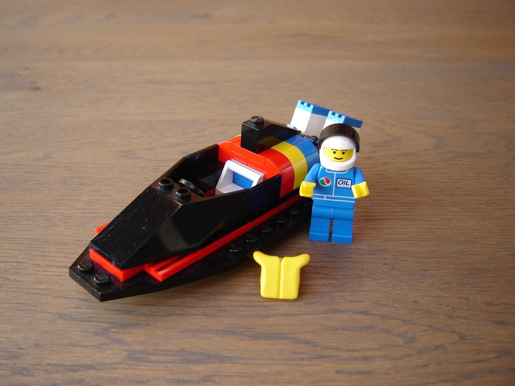 LEGO LEGOLAND HYDRO RACER (OIL) 6537 !!!!, Lego, Ophalen of Verzenden, LEGOLAND, Complete set