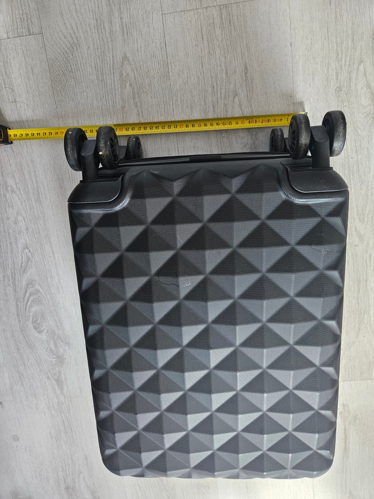 Spilbergen Handbagage Koffer Zwart met Wieltjes en Slot, Gebruikt, Zwart, Ophalen of Verzenden, Wieltjes