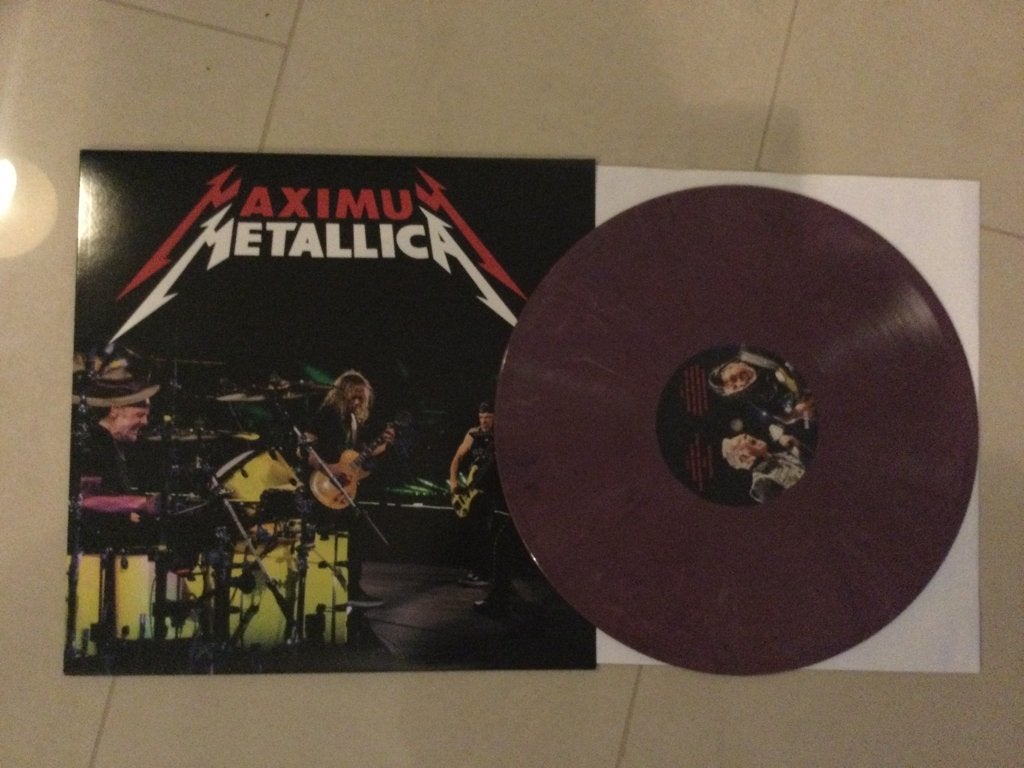 Metallica twee live lp’s, LP, Ophalen of Verzenden, Zo goed als nieuw, 12 inch