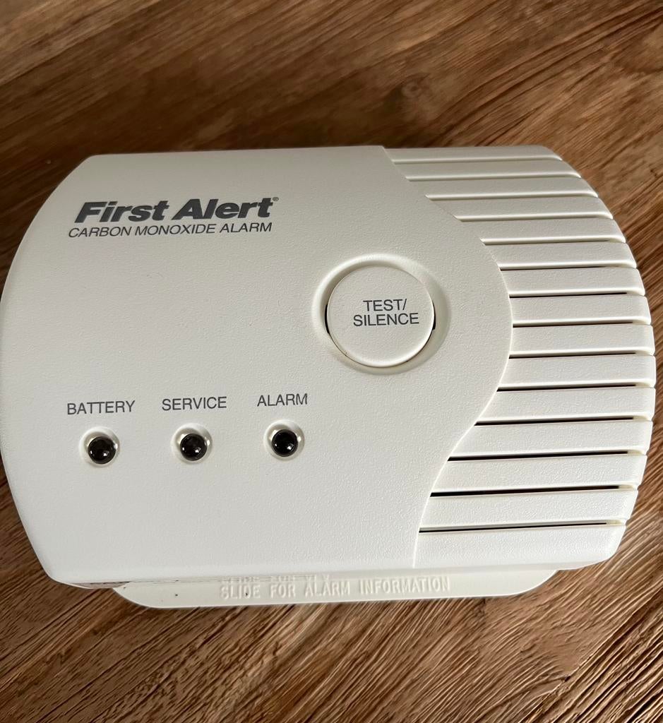 •First Alert Carbon monoxide alarm, Ophalen of Verzenden, Nieuw, Detector, Sensor of Melder, Rook