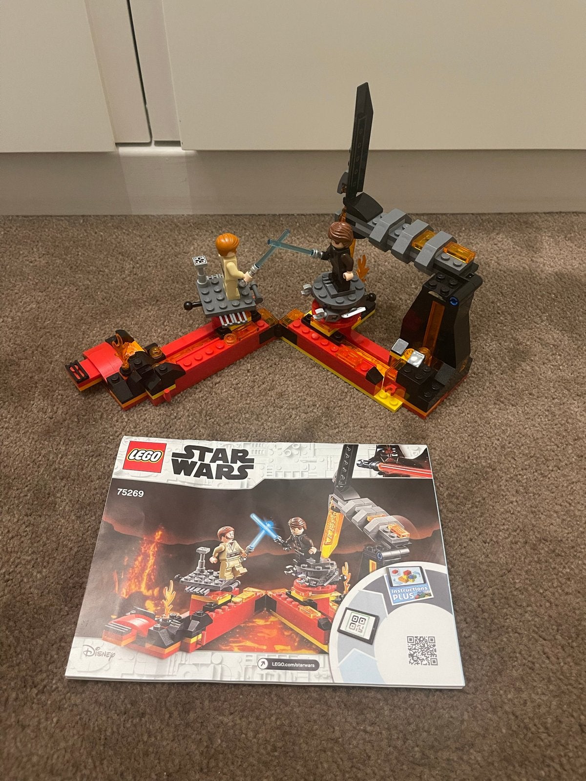 LEGO Star Wars 75269 Duel op Mustafar, Ophalen of Verzenden, Zo goed als nieuw, Overige merken