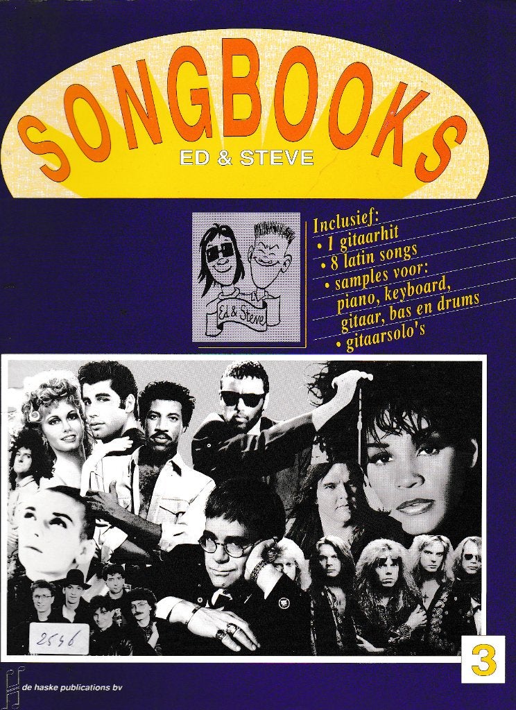 Songbooks 3 Ed & Steve, Muziek en Instrumenten, Bladmuziek, Gebruikt, Ophalen of Verzenden, Piano, Artiest of Componist