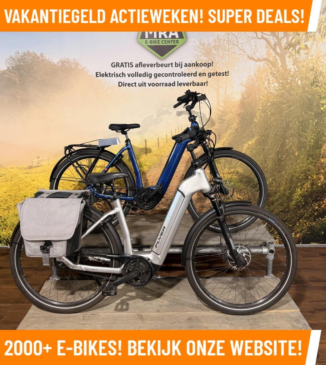 Flyer GoTour6 Elektrische fietsen setje verkrijgbaar BOSCH!
