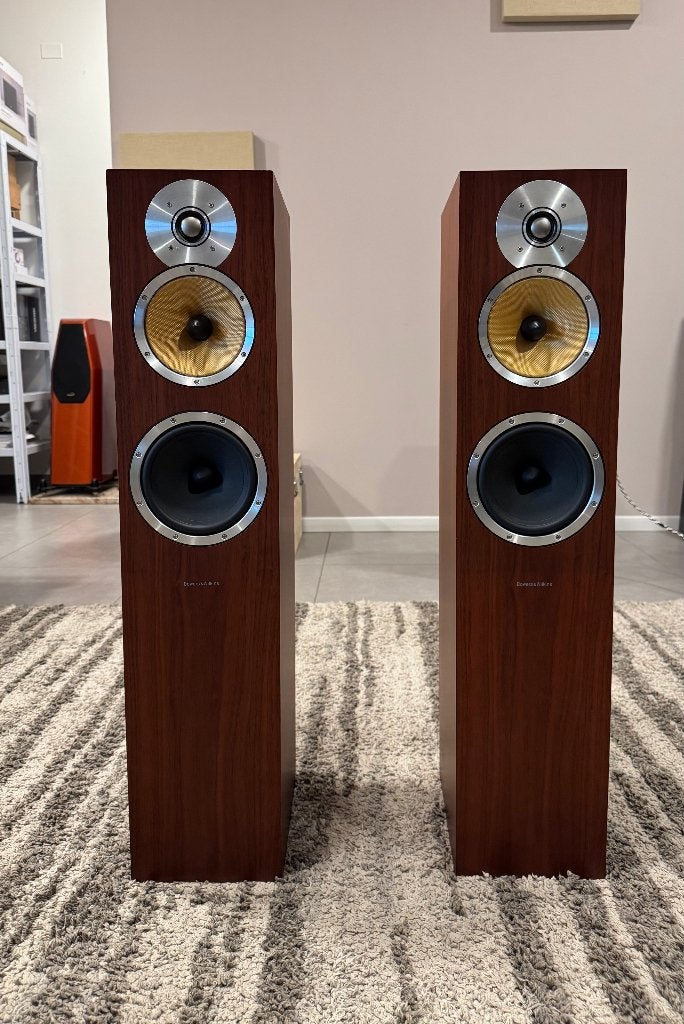B&W CM7 paar luidsprekers in Rosenut, Audio, Tv en Foto, Luidsprekers, Ophalen, Stereo speakers, Gebruikt, 120 tot 150 watt