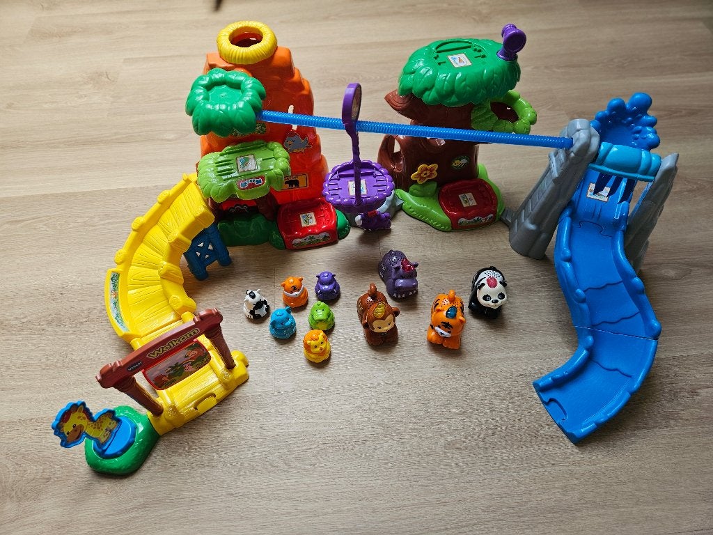 Vtech zoef zoef dieren avonturenjungle., Ophalen, Gebruikt, 2 tot 4 jaar